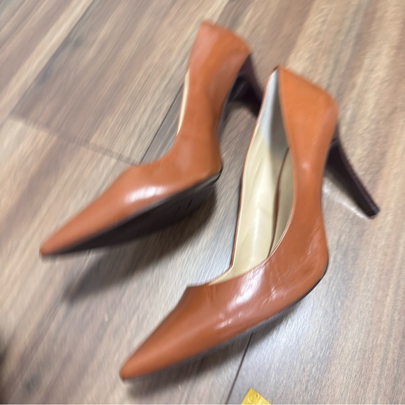 Ralph Lauren Brown Leather Heels - Picture 7 of 8